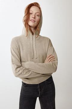 Ropa Canada Goose Mujer Mexico - Belleville Sudadera Con Capucha Beige EM7384295